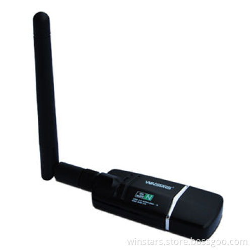 150Mbps Wireless LAN Adapter with Detachable Antenna, Infrastructure Modes